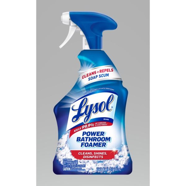 Lysol Island Breeze Scent Bathroom Tub and Tile Cleaner 32 oz Liquid Foam