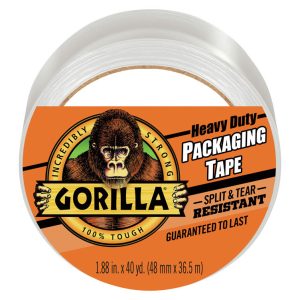 Gorilla 1.88 in. W X 40 yd L Tape Clear