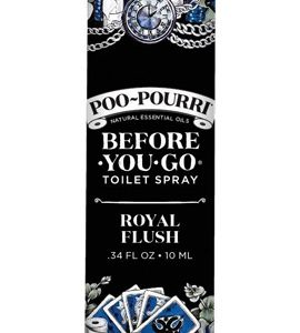 Poo-Pourri Royal Flush Eucalyptus and Spearmint Scent Odor Eliminator 10 ml Liquid