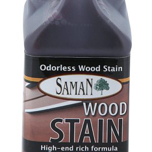 Saman Semi-Transparent Mahogany Water-Based Wood Stain 32 oz
