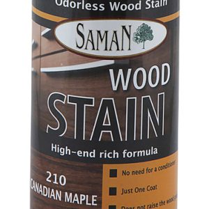 Saman Semi-Transparent Canadian maple Water-Based Wood Stain 12 oz