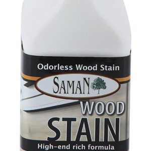 Saman Semi-Transparent Whitewash Water-Based Wood Stain 32 oz