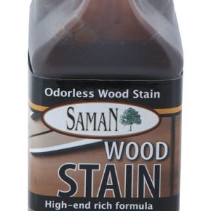 Saman Semi-Transparent Antique Walnut Water-Based Wood Stain 32 oz