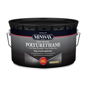 Minwax Semi-Gloss Clear Oil-Based Fast-Drying Polyurethane 2.5 gal