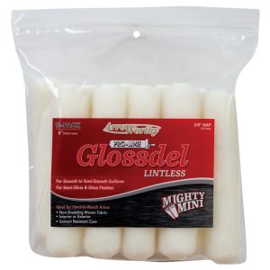 ArroWorthy Pro-Line Microfiber 6 in. W X 3/8 in. Mini Paint Roller Cover 10 pk