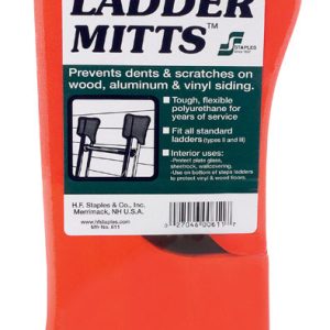 Staples Polyurethane Red Ladder Mitts 1 pk
