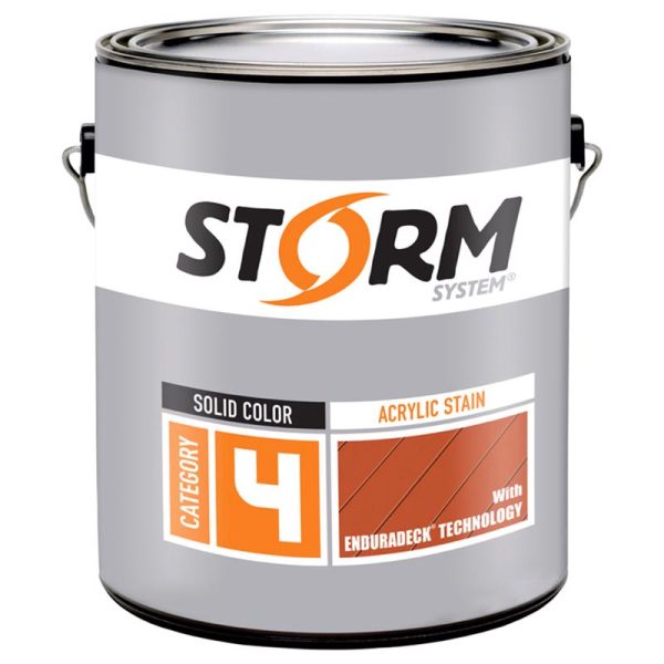 Storm System Enduradeck Solid White Oil-Based Acrylic Exterior Stain 1 gal