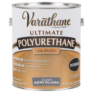 Varathane Premium Semi-Gloss Clear Oil-Based Polyurethane 1 gal