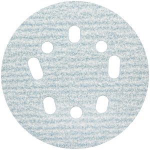Norton ProSand 5 in. Ceramic Alumina Hook and Loop Sanding Disc 180 Grit Fine 50 pk