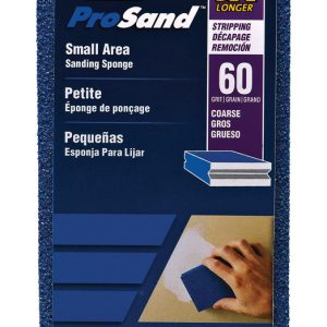 Norton ProSand 4.5 in. L X 2.69 in. W X 1 in. 60 Grit Coarse Small Area Sanding Sponge