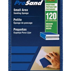 Norton ProSand 4.5 in. L X 2.69 in. W X 1 in. 120 Grit Medium Small Area Sanding Sponge