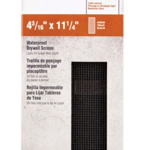 Norton WallSand 11-1/4 in. L X 4-3/16 in. W 150 Grit Silicon Carbide Drywall Sanding Screen 10 pk