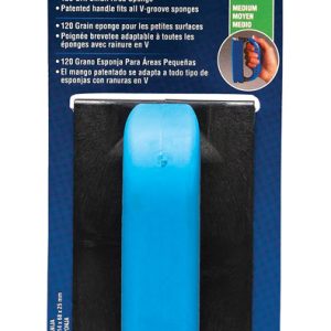 Norton ProSand 4.5 in. L X 2.69 in. W X 1 in. 120 Grit Medium Small Area Sanding Sponge