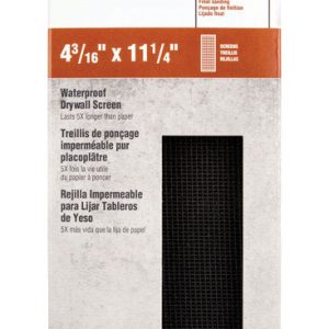 Norton WallSand 11-1/4 in. L X 4-3/16 in. W 220 Grit Silicon Carbide Drywall Sanding Screen 10 pk