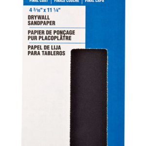 Norton WallSand 11-1/4 in. L X 4-3/16 in. W 120 Grit Silicon Carbide Drywall Sanding Sheet 25 pk