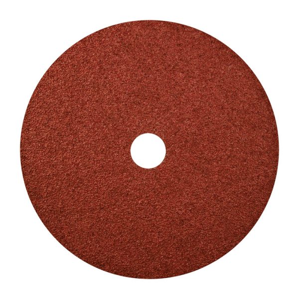 Norton 7 in. Aluminum Oxide Center Mount F226/F240 Fiber Disc 16 Grit Extra Coarse 25 pk