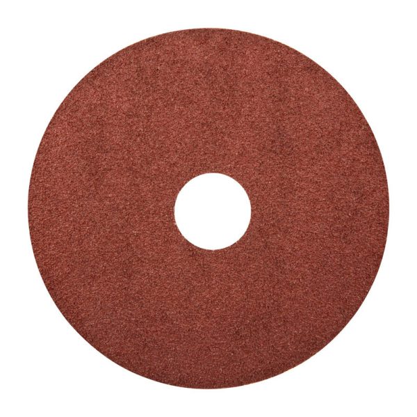 Norton 4.5 in. Aluminum Oxide Center Mount F226/F240 Fiber Disc 80 Grit Coarse 25 pk