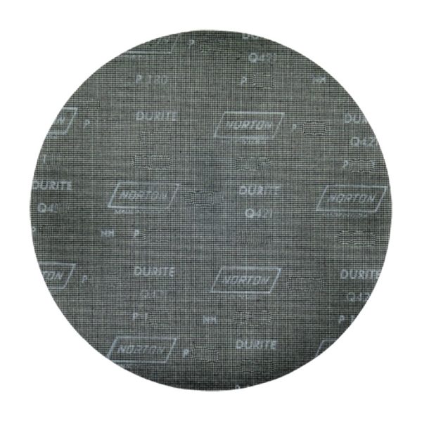 Norton Screen-Bak Durite 16 in. Silicon Carbide Center Mount Q421 Floor Sanding Disc 100 Grit Medium