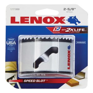 Lenox 2 5/8 in. Bi-Metal Hole Saw 1 pk