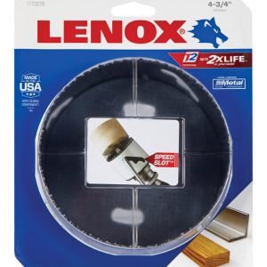 Lenox Speed Slot 4-3/4 in. Bi-Metal Hole Saw 1 pk