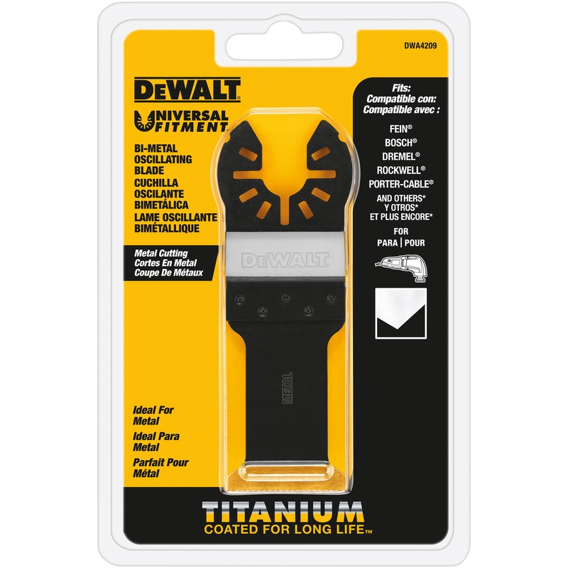 DeWalt Titanium Oscillating Blade 1 pc - PaintPlace New York