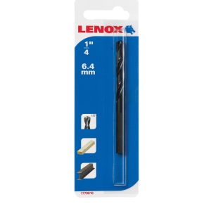 Lenox 1/4 in. X 3-1/4 in. L Carbon Steel Pilot Drill Bit 1 pc
