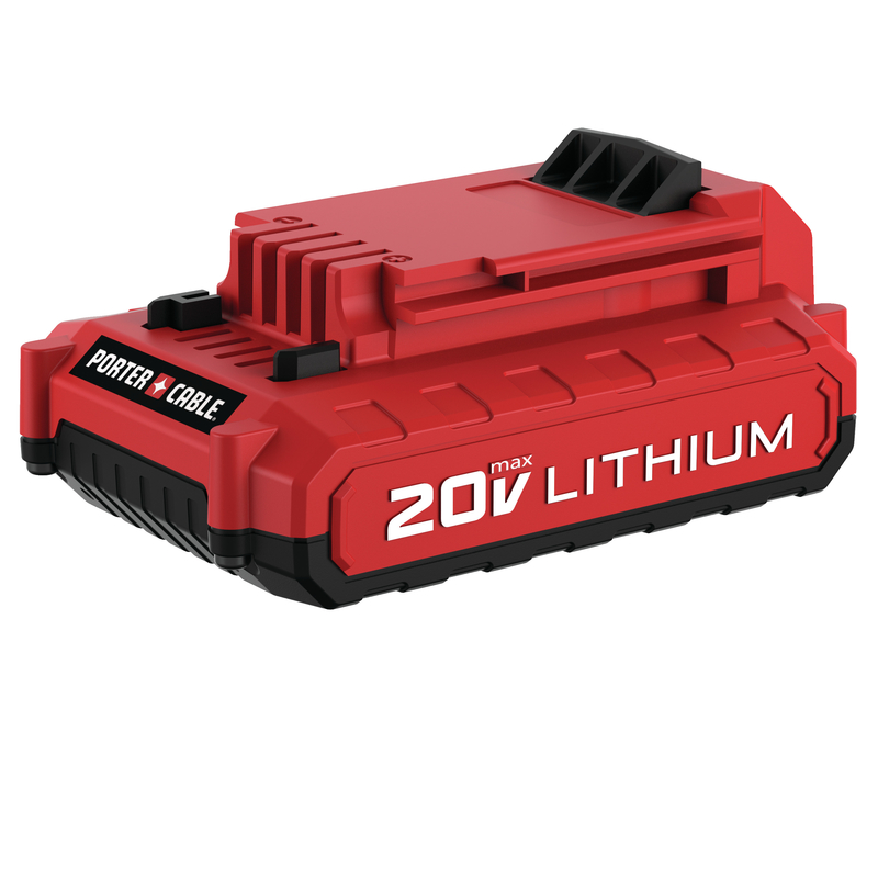 Porter Cable 20V MAX PCC682L 20 V 2 Ah Lithium-Ion Battery 1 pc