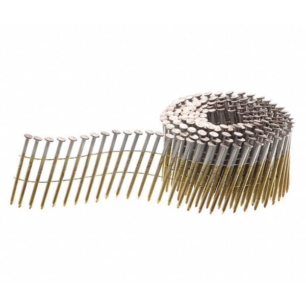 Senco 2-3/8 in. Angled Coil Bright Nails 15 deg 6,000 pk