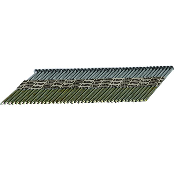 DEWALT 3 in. Angled Strip Bright Framing Nails 30 deg 2500 pk