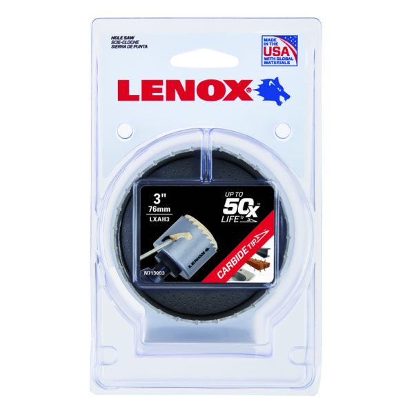 Lenox Speed Slot 3 in. Carbide Tipped Hole Saw