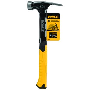 DeWalt 20 oz Smooth Face Rip Hammer 7-1/2 in. Steel Handle