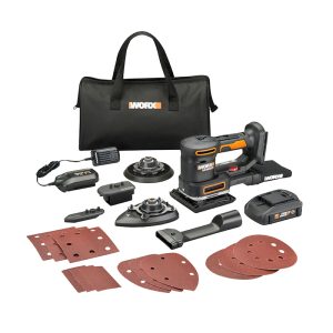 Worx Sandeck 5-in-1 20 V Cordless Multi-Sander Kit (Battery & Charger)