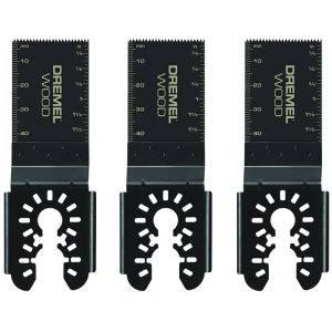 Dremel 1-5/8 in. Carbon Steel Universal Wood Flush Cut Blade 3 pk