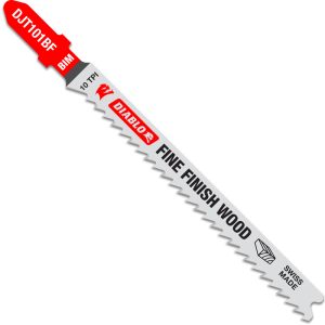 Diablo 4 in. Bi-Metal T-Shank Fine Finish Jig Saw Blade 10 TPI 5 pk