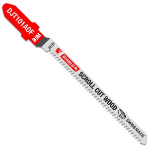 Diablo 3-1/4 in. Bi-Metal T-Shank Scroll Cut Jig Saw Blade 20 TPI 5 pk