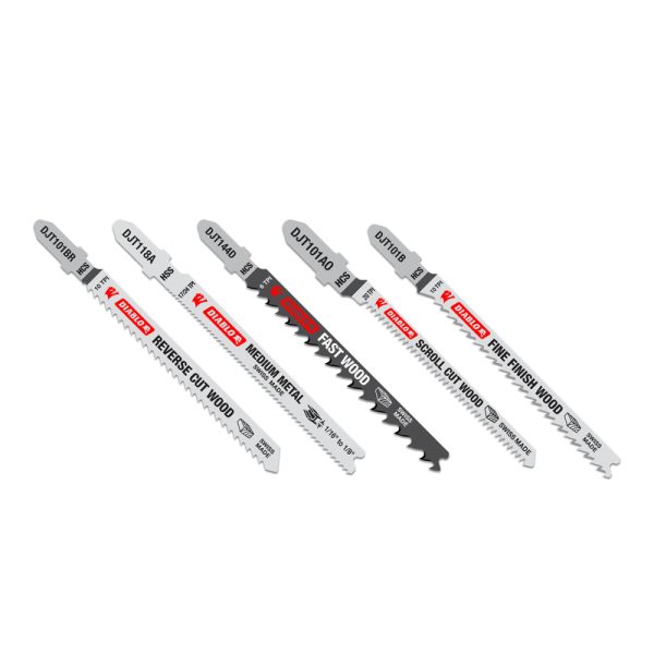 Diablo T-Shank Jig Saw Blade Set 5 pc