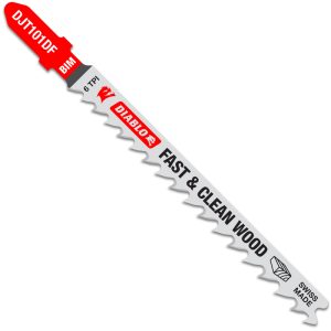 Diablo 4 in. Bi-Metal T-Shank Jig Saw Blade 6 TPI 5 pk