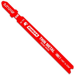 Diablo 3-5/8 in. Bi-Metal T-Shank Jig Saw Blade 30 TPI 5 pk