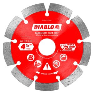 Diablo 4-1/2 in. D X 7/8 in. Diamond Segmented Masonry Cut-Off Disc