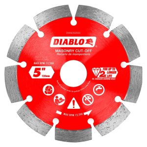 Diablo 5 in. D X 7/8 in. Diamond Segmented Masonry Cut-Off Disc
