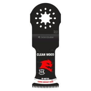 Diablo Starlock 1-1/4 in. W Bi-Metal Oscillating Blade Clean Wood 3 pk