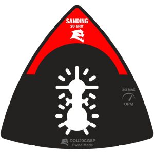 Diablo 3-1/2 in. W Carbide Grit Oscillating Sanding Plate 1 pk