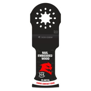 Diablo Starlock 1-1/4 in. W Bi-Metal Oscillating Blade 3 pc