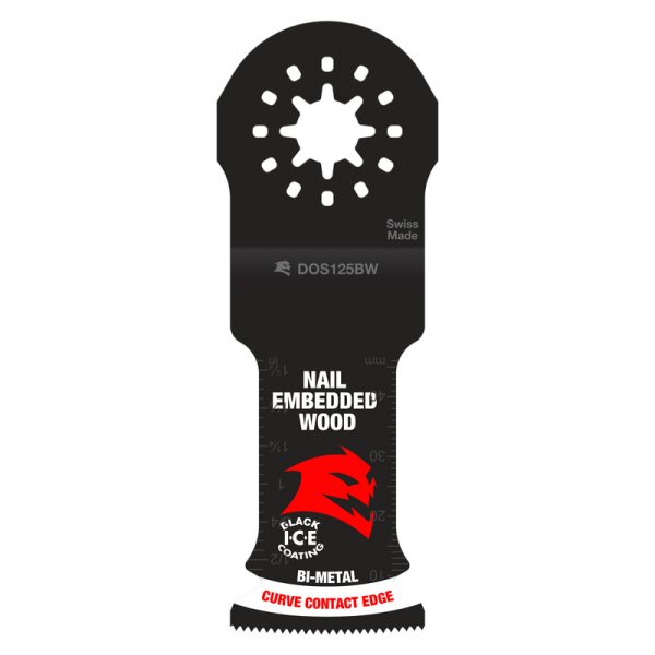 Diablo Starlock 1-1/4 in. W Bi-Metal Oscillating Blade 3 pc