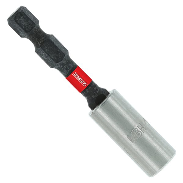 Diablo Hex 3 in. L Magnetic Bit Holder Black Oxide 1 pc