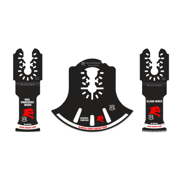 Diablo Bi-Metal Oscillating Blade Set 3 pc