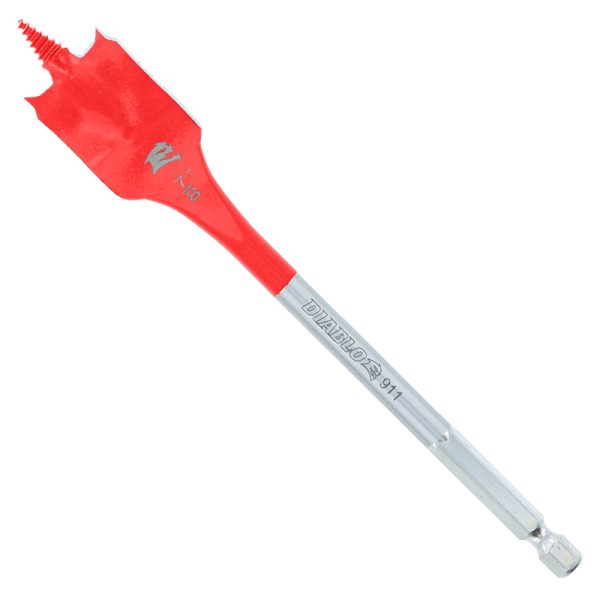 Diablo SPEEDemon 7/8 in. X 6 in. L Spade Bit 2 pk