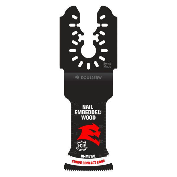 Diablo 1-1/4 in. W Bi-Metal Oscillating Blade Nail-Embedded Wood 1 pk