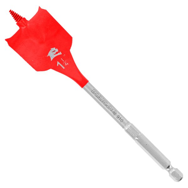 Diablo SPEEDemon 1-1/4 in. X 6 in. L Spade Bit 1 pk