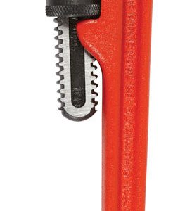 Ridgid SAE Pipe Wrench 10 in. L 1 pc